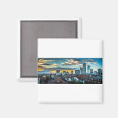 Boston Skyline Magnet (Vorderseite/Rückseite)