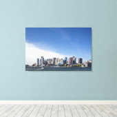 Boston Skyline, Massachusetts Leinwanddruck (Insitu (Holzboden))