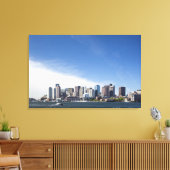 Boston Skyline, Massachusetts Leinwanddruck (Insitu (Wohnzimmer))