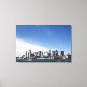 Boston-Skyline, Massachusetts Leinwanddruck