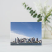 Boston Skyline, Massachusetts Postkarte (Stehend Vorderseite)