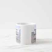 Boston Skyline mit Custom House Tower Espressotasse (Vorderseite)
