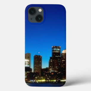 Boston-Skyline mit Mond Case-Mate iPhone Hülle