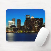 Boston-Skyline mit Mond Mousepad (Mit Mouse)