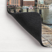 Boston Skyline Mouse Pad Mousepad (Ecke)