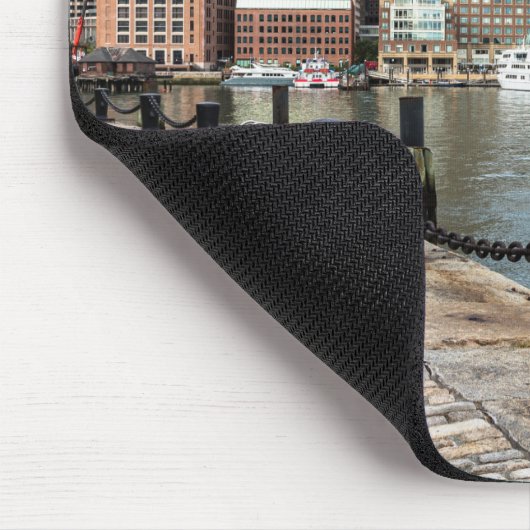 Boston Skyline Mouse Pad Mousepad (Ecke)