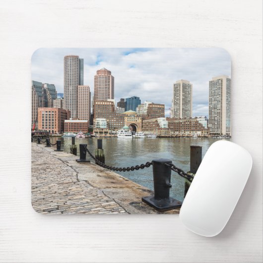 Boston Skyline Mouse Pad Mousepad (Mit Mouse)
