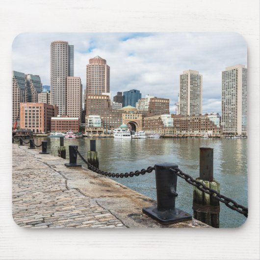 Boston Skyline Mouse Pad Mousepad (Vorne)