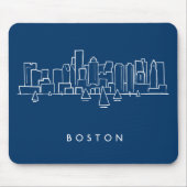 Boston-Skyline Mousepad (Vorne)