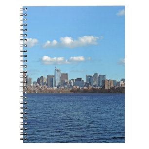 Boston-Skyline Notizblock