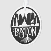 Boston Skyline Ornament (Vorderseite)