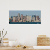 Boston Skyline Poster (Küche)