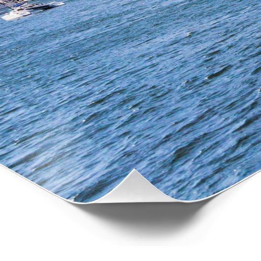 Boston Skyline Poster (Ecke)