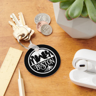 Boston Skyline Schlüsselanhänger