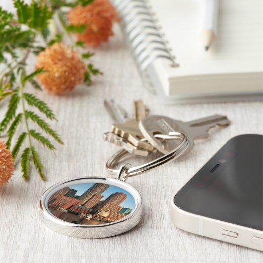 Boston-Skyline Schlüsselanhänger (Seite)