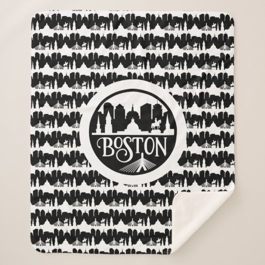 Boston Skyline Sherpadecke (Vorderseite)