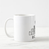 Boston Skyline - Stadtbild Kaffeetasse (Links)
