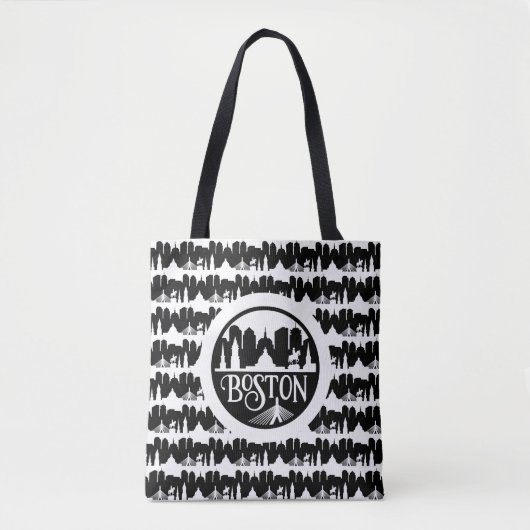 Boston Skyline Tasche (Vorderseite)