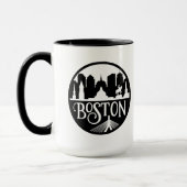 Boston Skyline Tasse (Links)