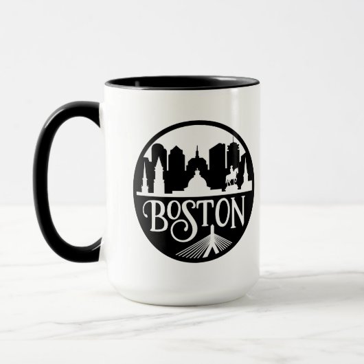 Boston Skyline Tasse (Links)