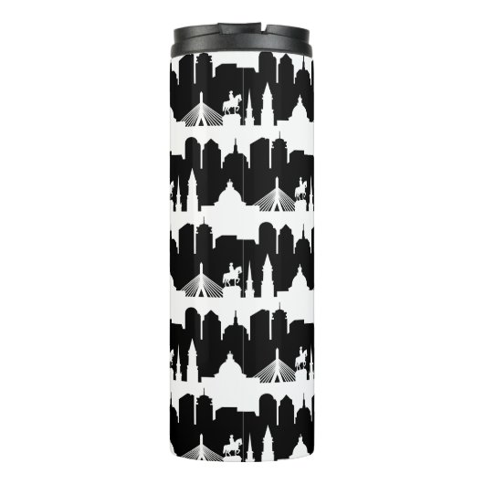 Boston Skyline Thermosbecher (Rückseite)