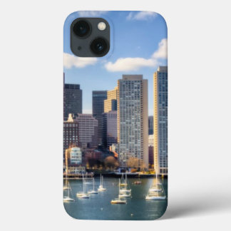 Boston-Skyline von der Ufergegend Case-Mate iPhone Hülle