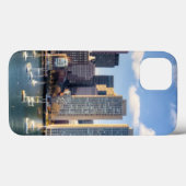 Boston-Skyline von der Ufergegend Case-Mate iPhone Hülle (Rückseite (Horizontal))