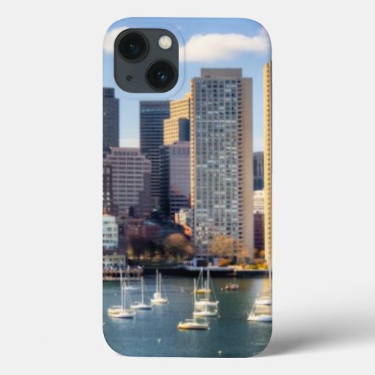 Boston-Skyline von der Ufergegend Case-Mate iPhone Hülle (Rückseite)