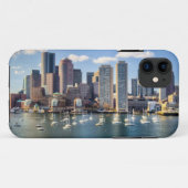 Boston-Skyline von der Ufergegend Case-Mate iPhone Hülle (Rückseite (Horizontal))