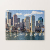Boston-Skyline von der Ufergegend Puzzle (Horizontal)