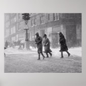 Boston Snowstorm Dezember 1936 Poster (Vorne)