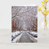 Boston South End Karte (Gelbe Blume)