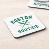 Boston Southie Getränkeuntersetzer (Linke Seite)