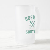 Boston Southie Mattglas Bierglas (VorderseiteRechts)