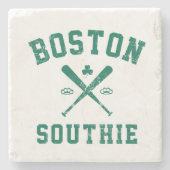Boston Southie Steinuntersetzer (Vorderseite)