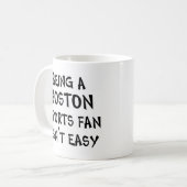 Boston-Sportfan, zu sein Kaffeetasse (Vorderseite Links)