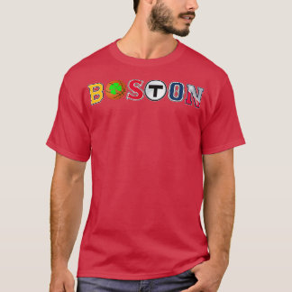 Boston Sports Fan Championship Stadt New England T-Shirt