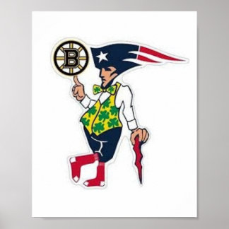 Boston Sports Poster