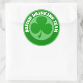Boston St Patrick's Day Runder Aufkleber (Tasche)