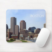 Boston-Stadt-Ufergegend - Mausunterlage Mousepad (Mit Mouse)