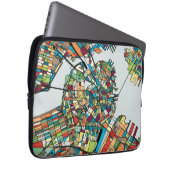 Boston-Stadt USA Laptopschutzhülle (Vorne Rechts)