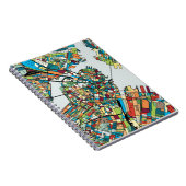 Boston-Stadt USA Notizblock (Rechte Seite)