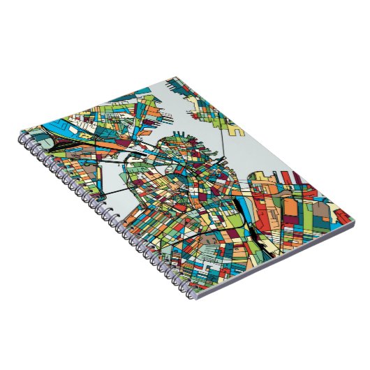 Boston-Stadt USA Notizblock (Rechte Seite)