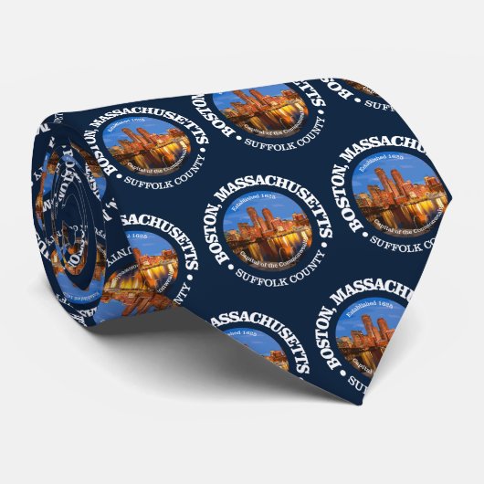 Boston (Städte) Krawatte (Gerollt)