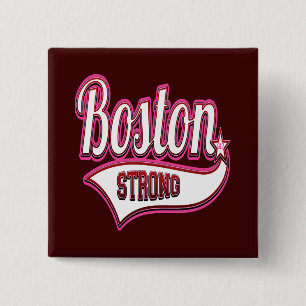 Boston stark im Rosa Button