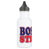Boston stark mit amerikanischem Herzen Edelstahlflasche (Links)
