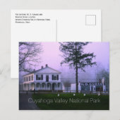 Boston Store, M. D. Garage, Cuyahoga National Park Postkarte (Vorne/Hinten)