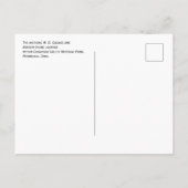 Boston Store, M. D. Garage, Cuyahoga National Park Postkarte (Rückseite)