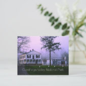 Boston Store, M. D. Garage, Cuyahoga National Park Postkarte (Stehend Vorderseite)