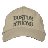 Boston Strong 617 Bestickte Kappe (Vorderseite)